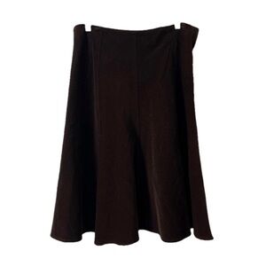 ⭐️ Jones New York Brown ribbed skirt- size 8